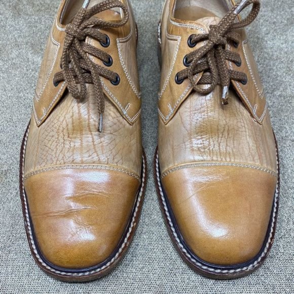 Vintage?Bally Leather Oxfords main image 6
